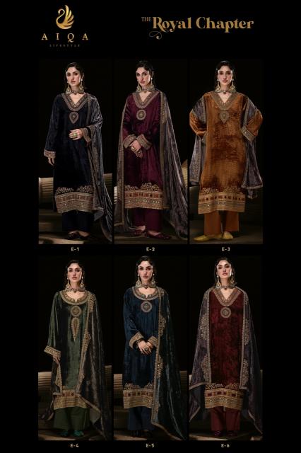 Aiqa the royal chapter dress material wholesale pune maharashtra
